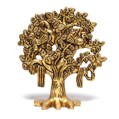 Pure Brass Mini Kalpavriksha (Tree of life)Size : 4 IN