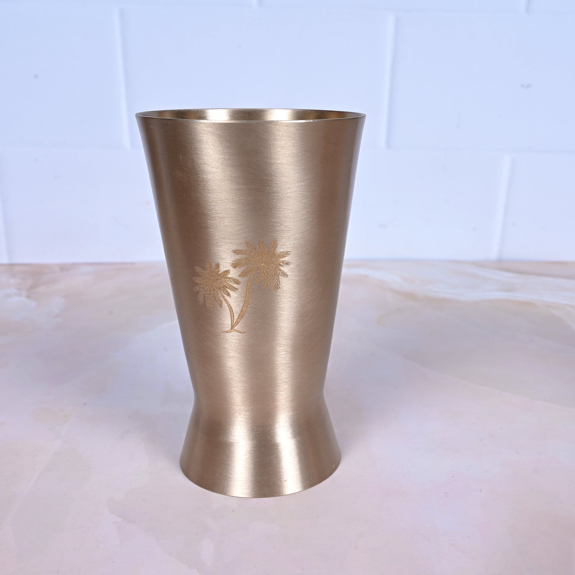 Handcrafted Kansa Lassi Glass Set of 2