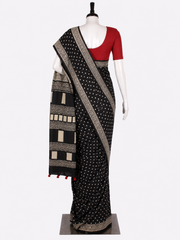 Hand Block Cotton Saree with Blouse