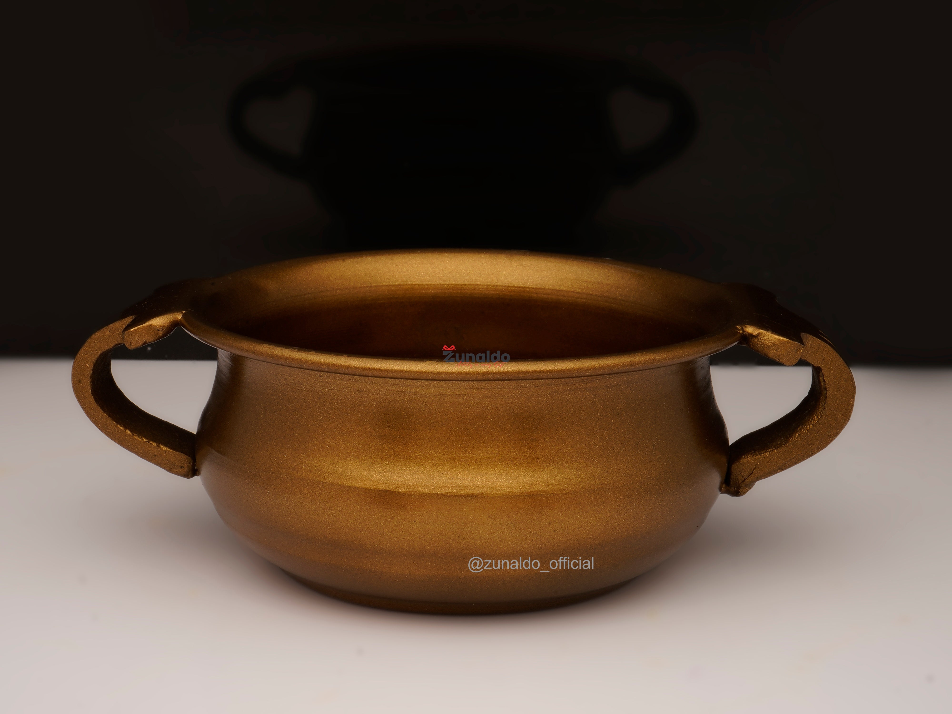 Brass Urly with Handle | Decorative Bowl (4" DIA)