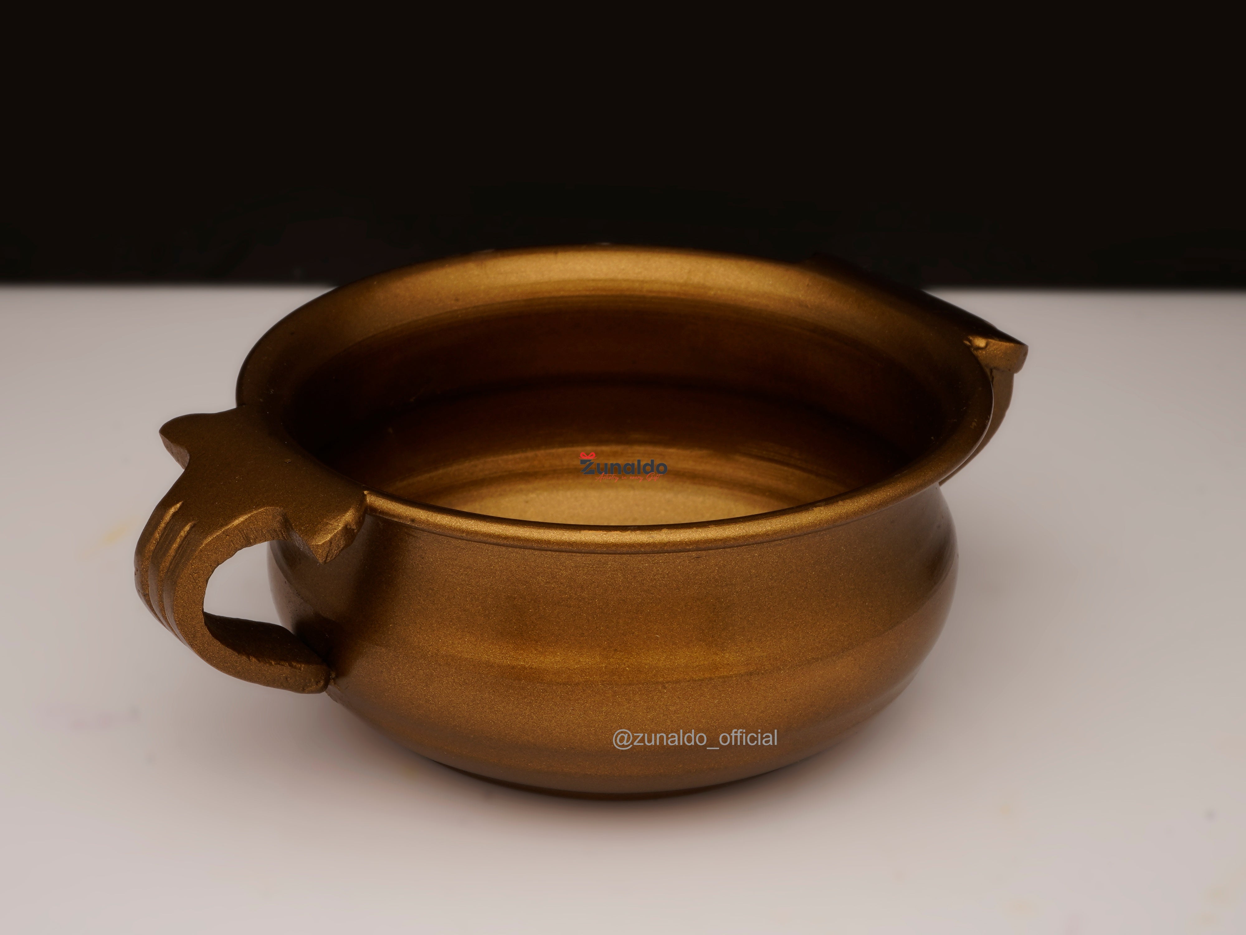 Brass Urly with Handle | Decorative Bowl (4" DIA)