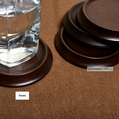 Wooden Coasters - Set of 4 with Stand | Tea & Coffee Table Coasters
