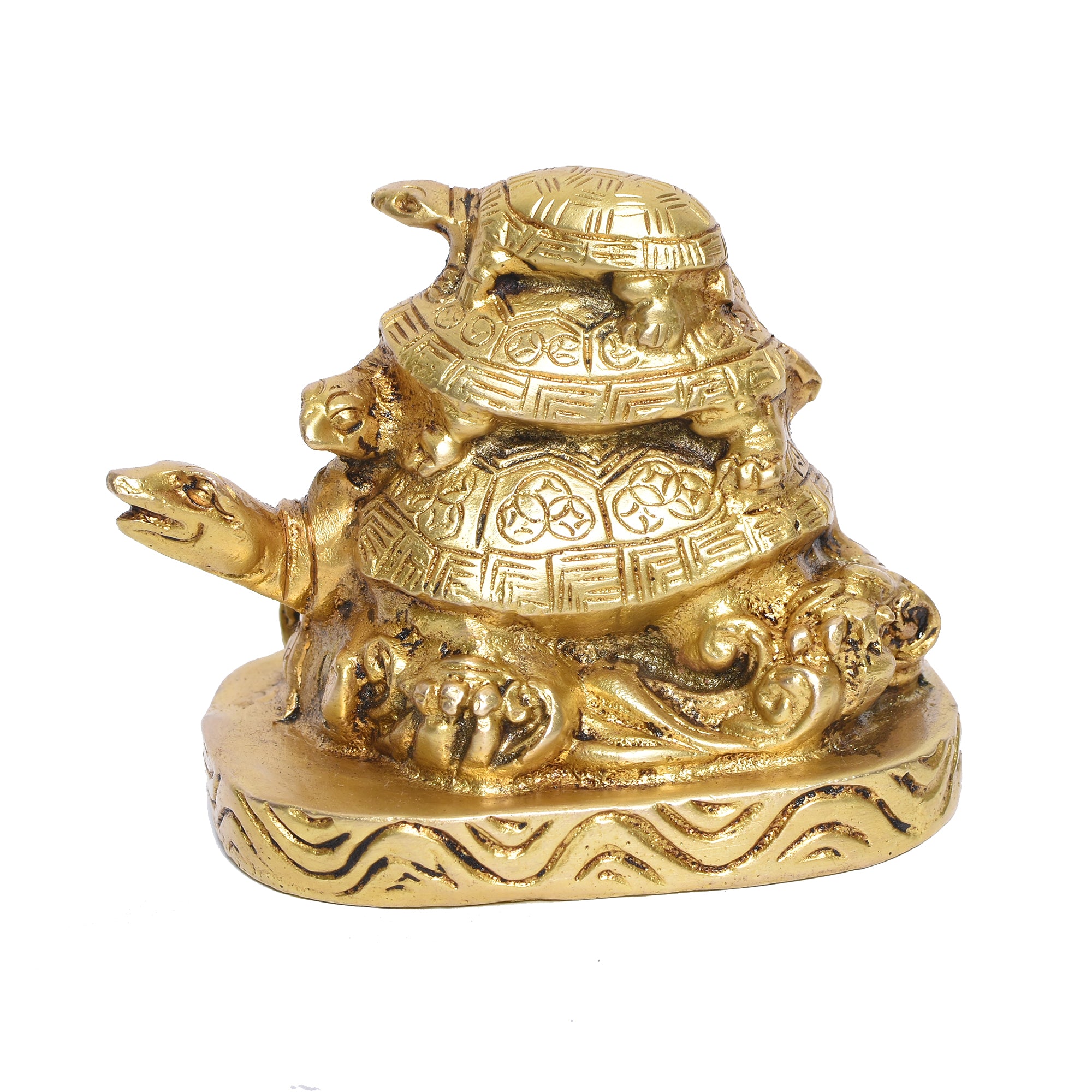 TORTOISE FAMILY PAPER WEIGHT 5"