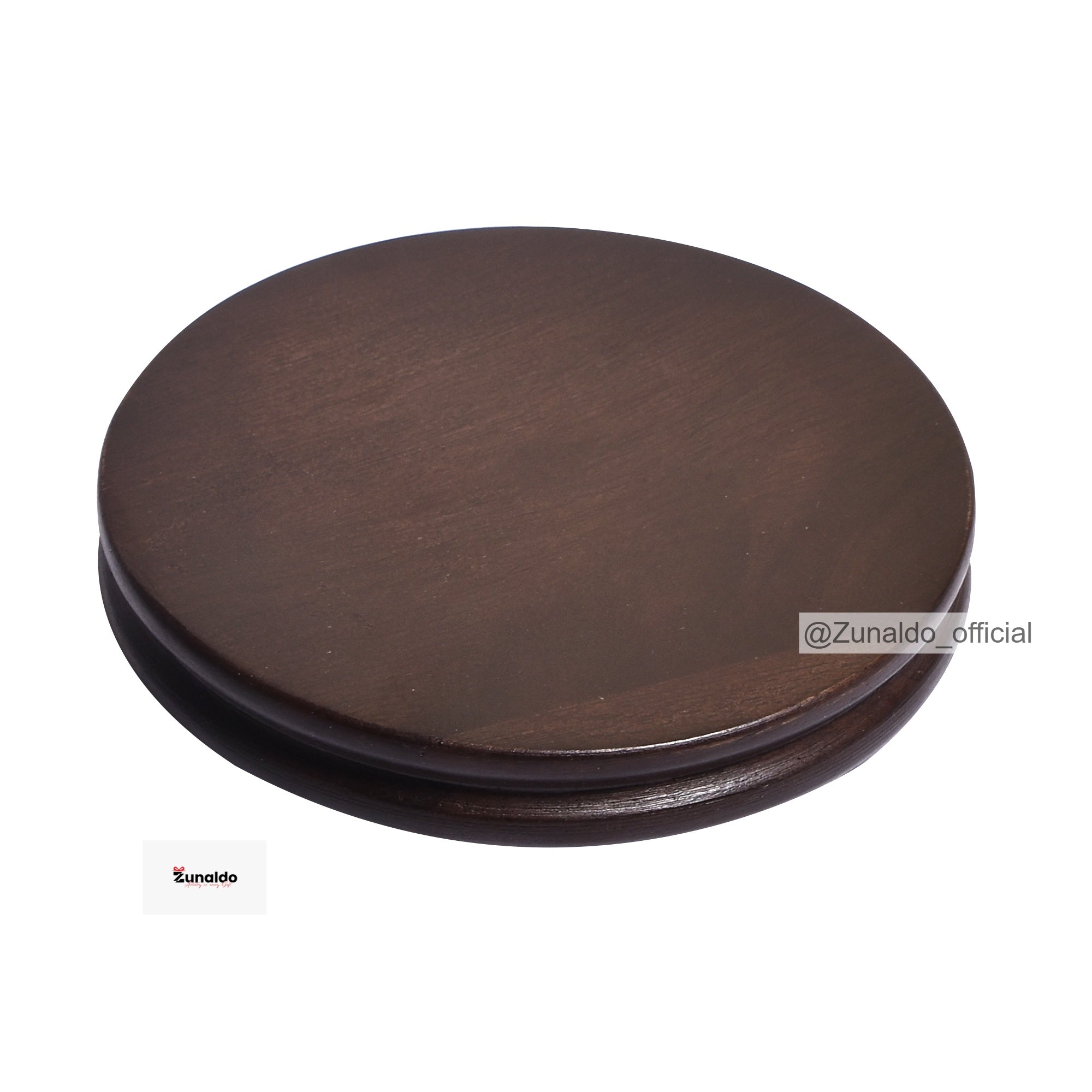 Wooden Coasters - Set of 4 with Stand | Tea & Coffee Table Coasters