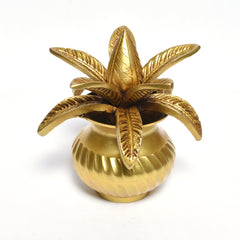 Sacred Kalash Symbol – Golden Finish for Rituals & Gifting