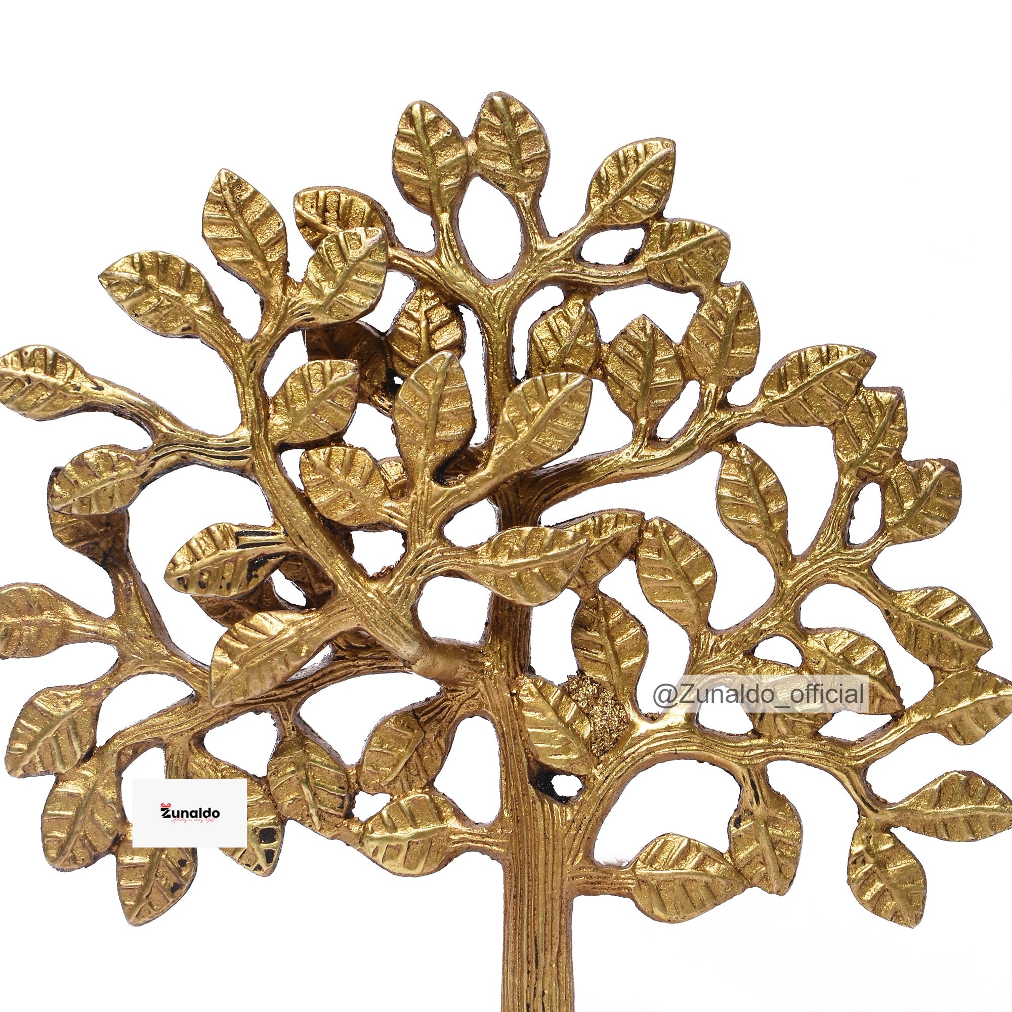 Brass Tree on Base - 7 Inch