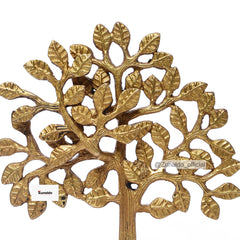 Brass Tree on Base - 7 Inch