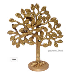 Brass Tree on Base - 7 Inch