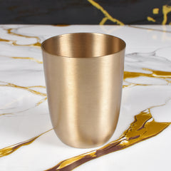 Golden Handcrafted Kansa Glass