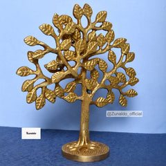 Brass Tree on Base - 7 Inch