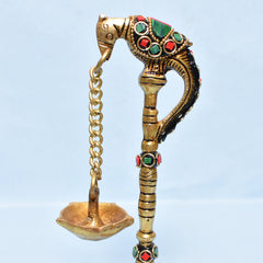 PARROT HANGING NNDIYA SET 8*2.5 IN