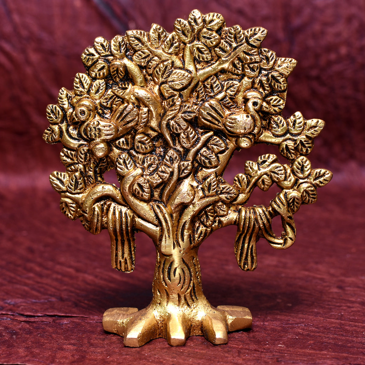 Pure Brass Mini Kalpavriksha (Tree of life)Size : 4 IN