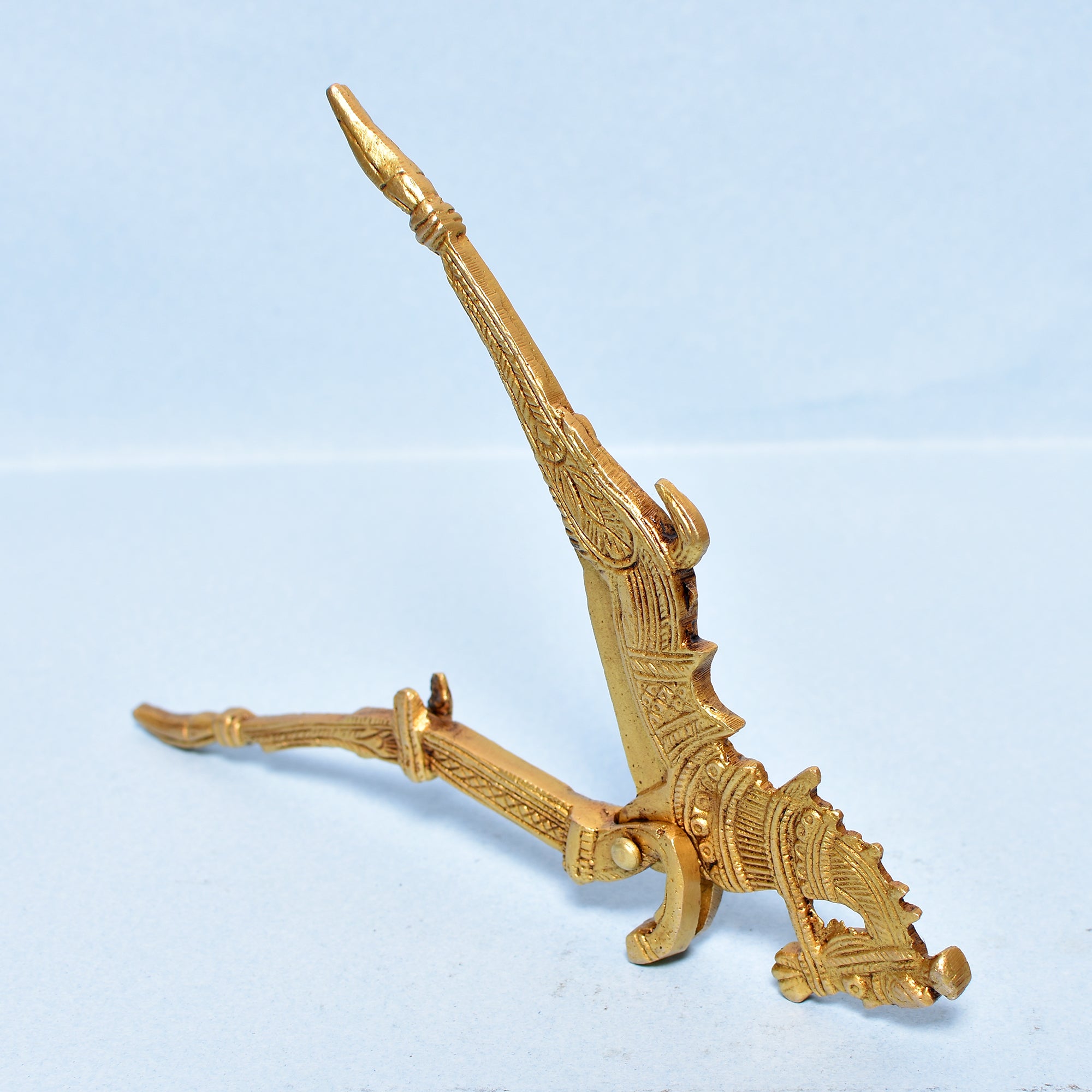 NUT CUTTER HORSE RIDER W/LION 6.75"