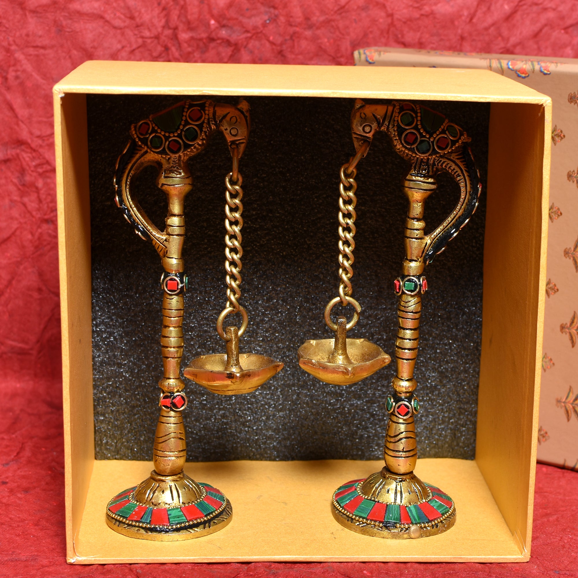 PARROT HANGING NNDIYA SET 8*2.5 IN
