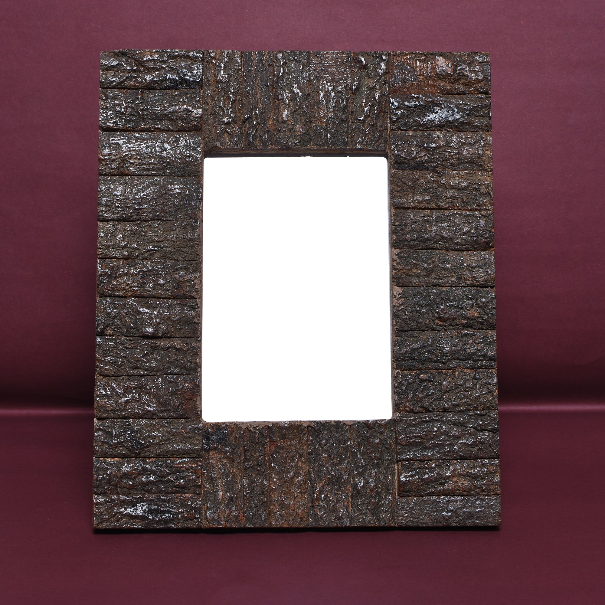 Nature-Inspired Wooden Frame – Earthy Texture & Timeless Charm 11.5(CM)