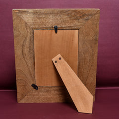 Nature-Inspired Wooden Frame – Earthy Texture & Timeless Charm 11.5(CM)