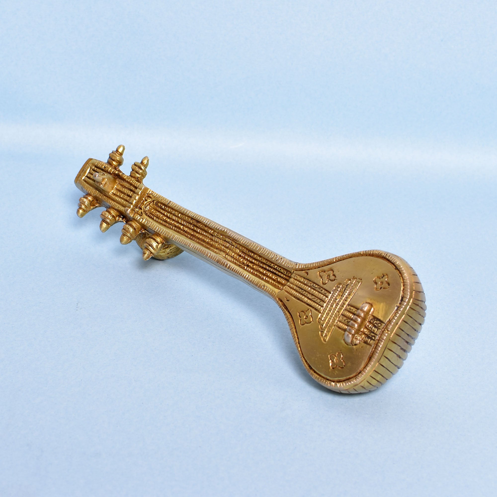 Brass Harmonium Miniature – Ethnic Musical Instrument Replica 3(inch)