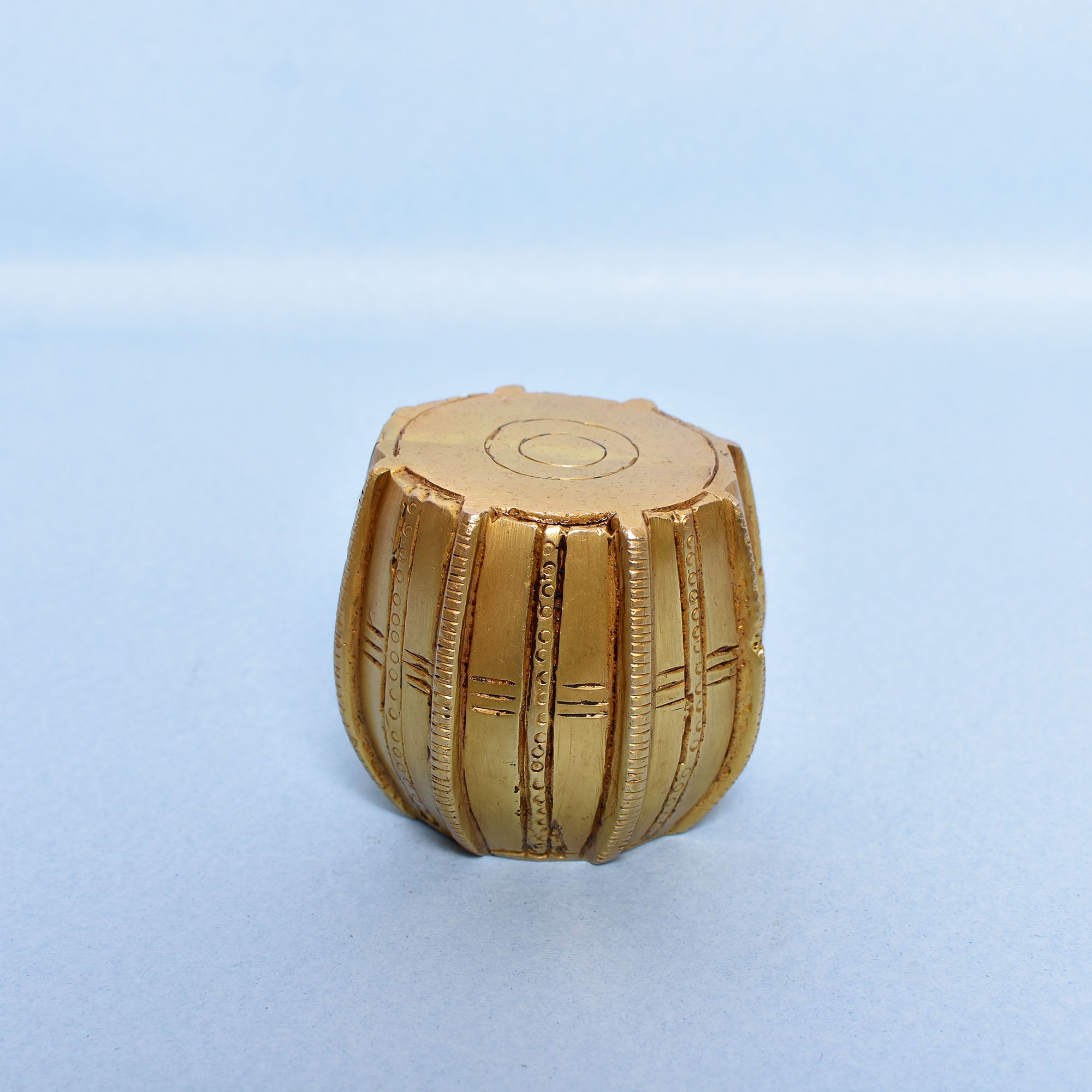 Brass Harmonium Miniature – Ethnic Musical Instrument Replica 3(inch)