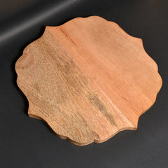 Yellow Wooden Enamel Tray Combo – 10" & 12" (Small + Large)