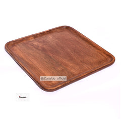 Wooden Rectangle Tray - 12 Inch | Multipurpose Serving Tray