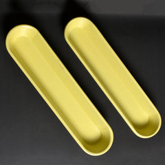Elongated Yellow Tray – Minimalist Organizer & Serveware | 10"x3"