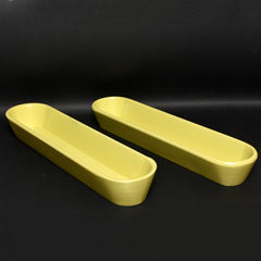 Elongated Yellow Tray – Minimalist Organizer & Serveware | 10"x3"