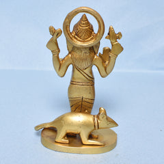 GANESH STANDING W/ RAT 5.25"