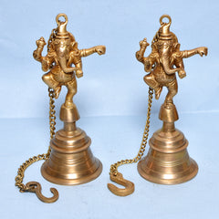 HANGING BELL GANESH DANCING