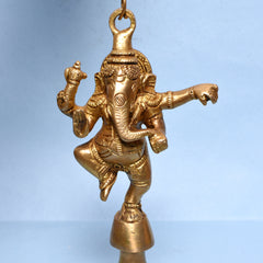 HANGING BELL GANESH DANCING