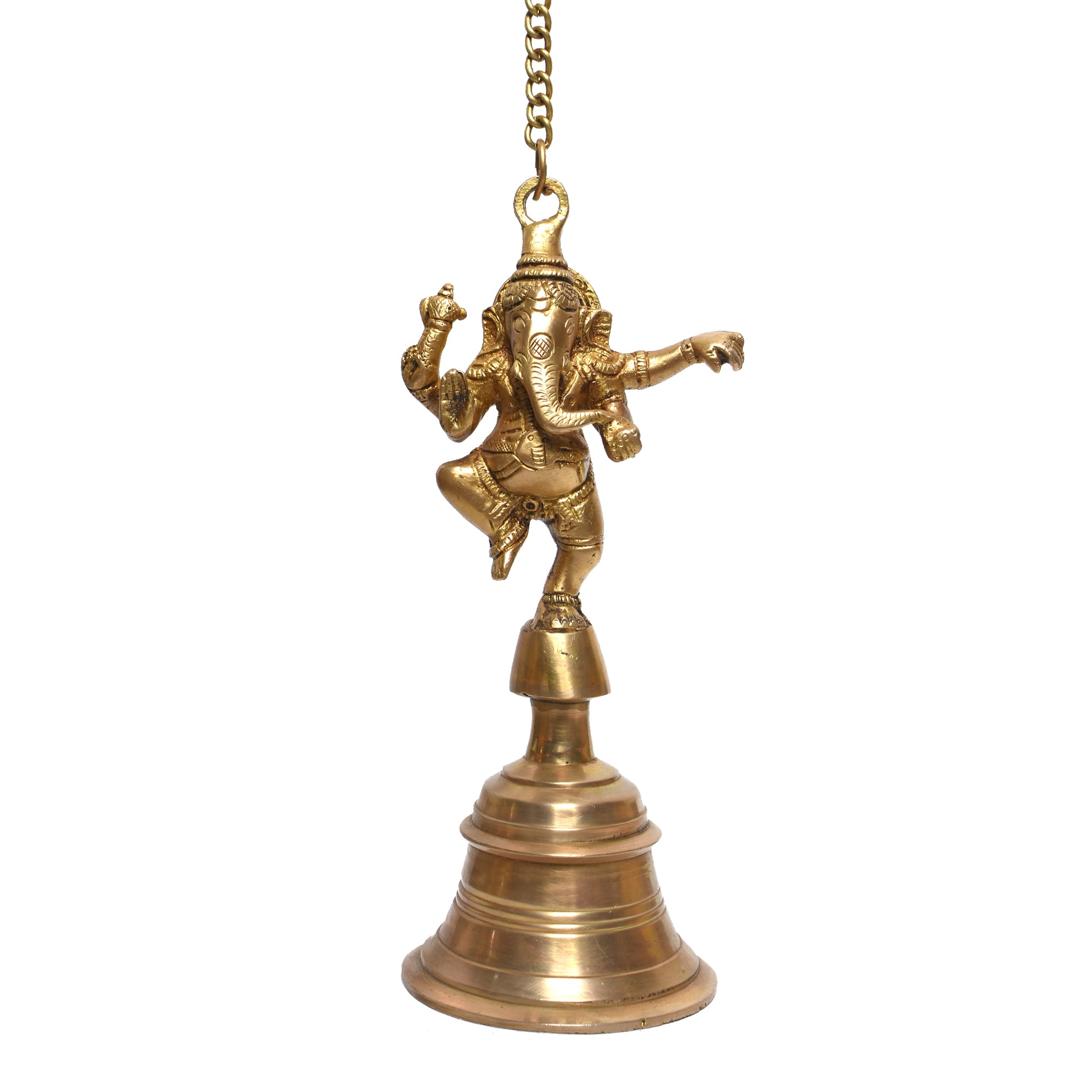 HANGING BELL GANESH DANCING