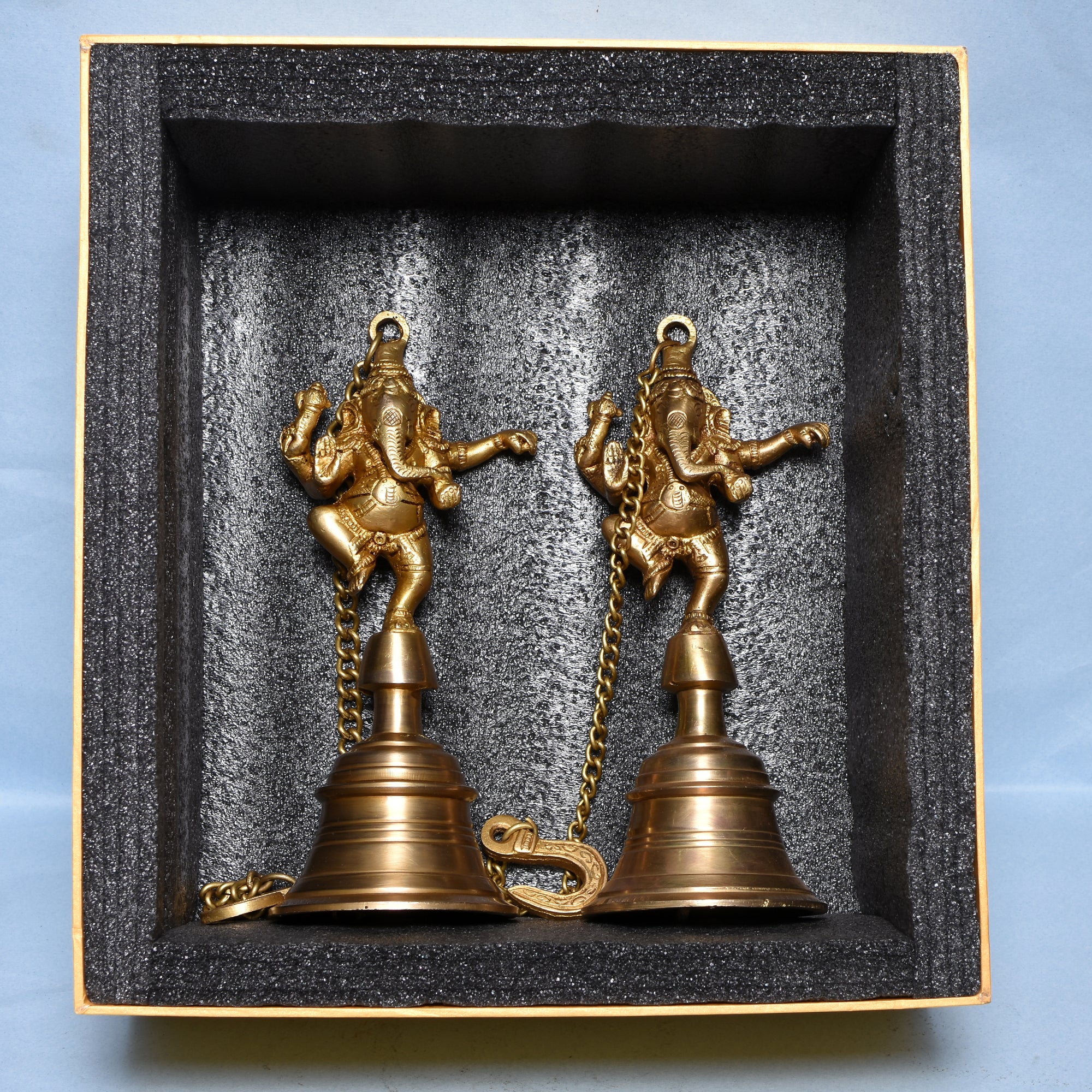 HANGING BELL GANESH DANCING