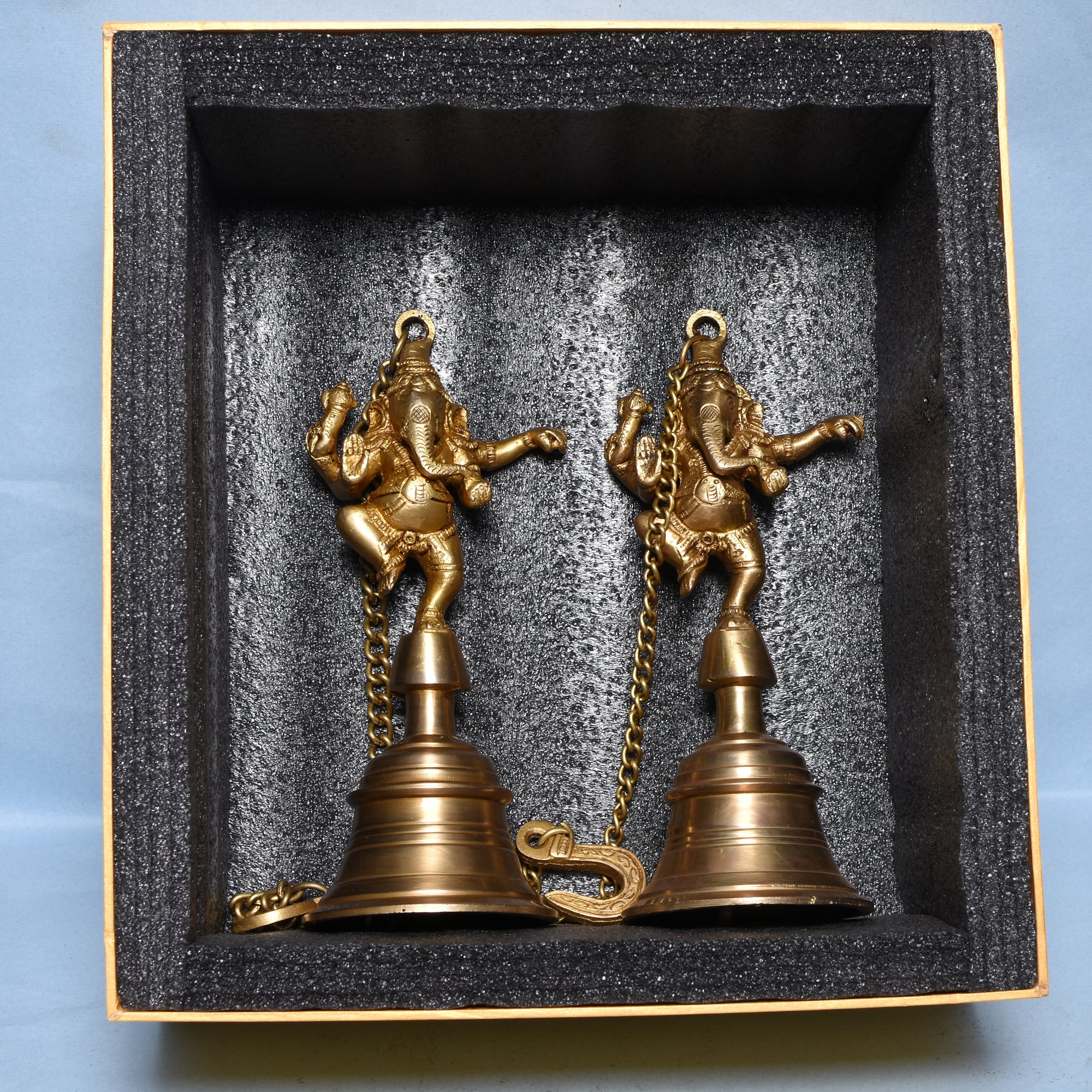 HANGING BELL GANESH DANCING