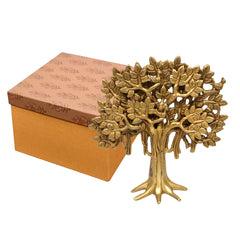 Brass Tree of Life – Handcrafted Symbolic Sculpture for Home & Office Decor 7.5 (inch)