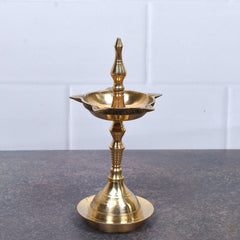 Traditional Brass Annam Kuthu Vilakku (Diya Lamps) – 7 Inch