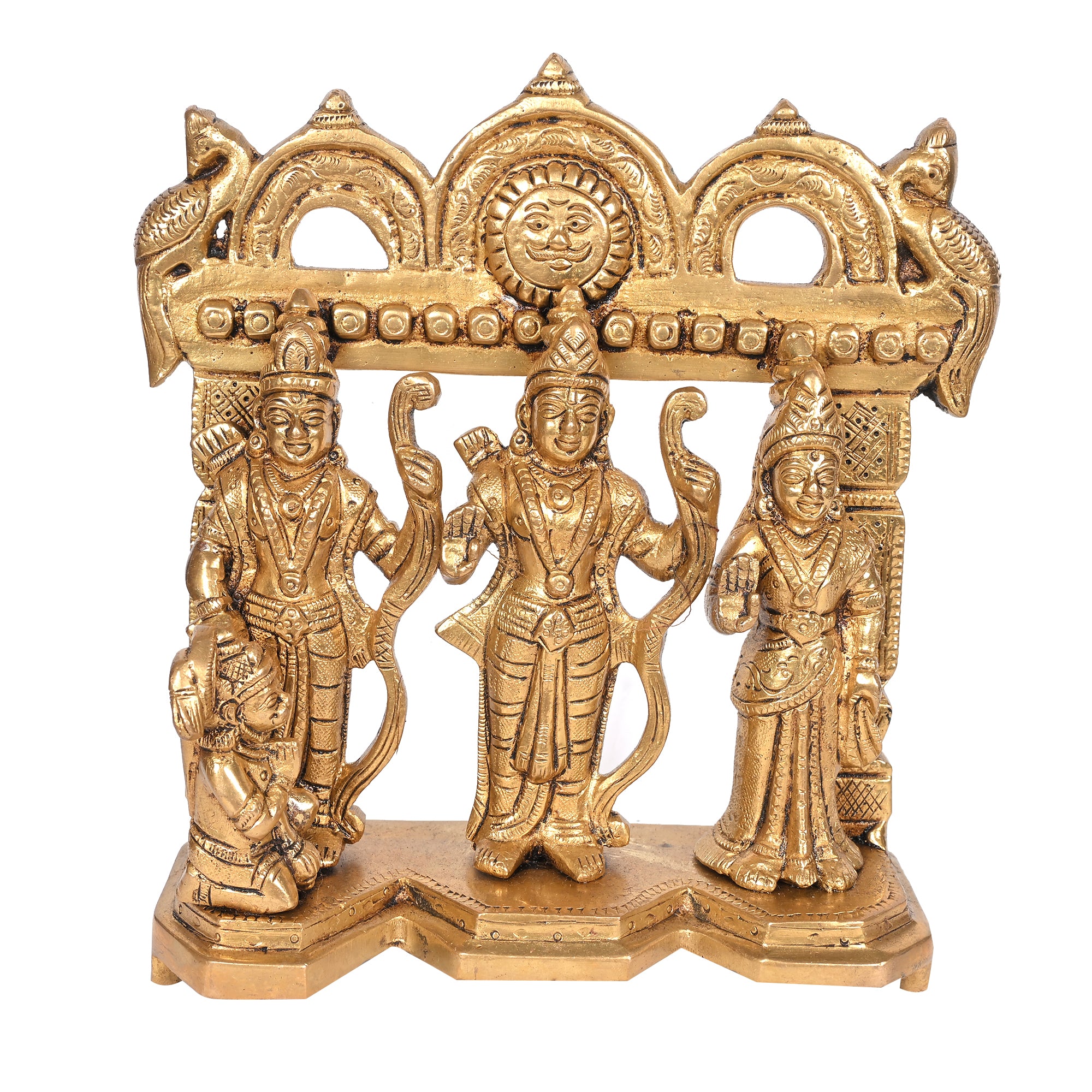 RAM DARBAR ON DESIGNER BASE & SUN RING 7.5"
