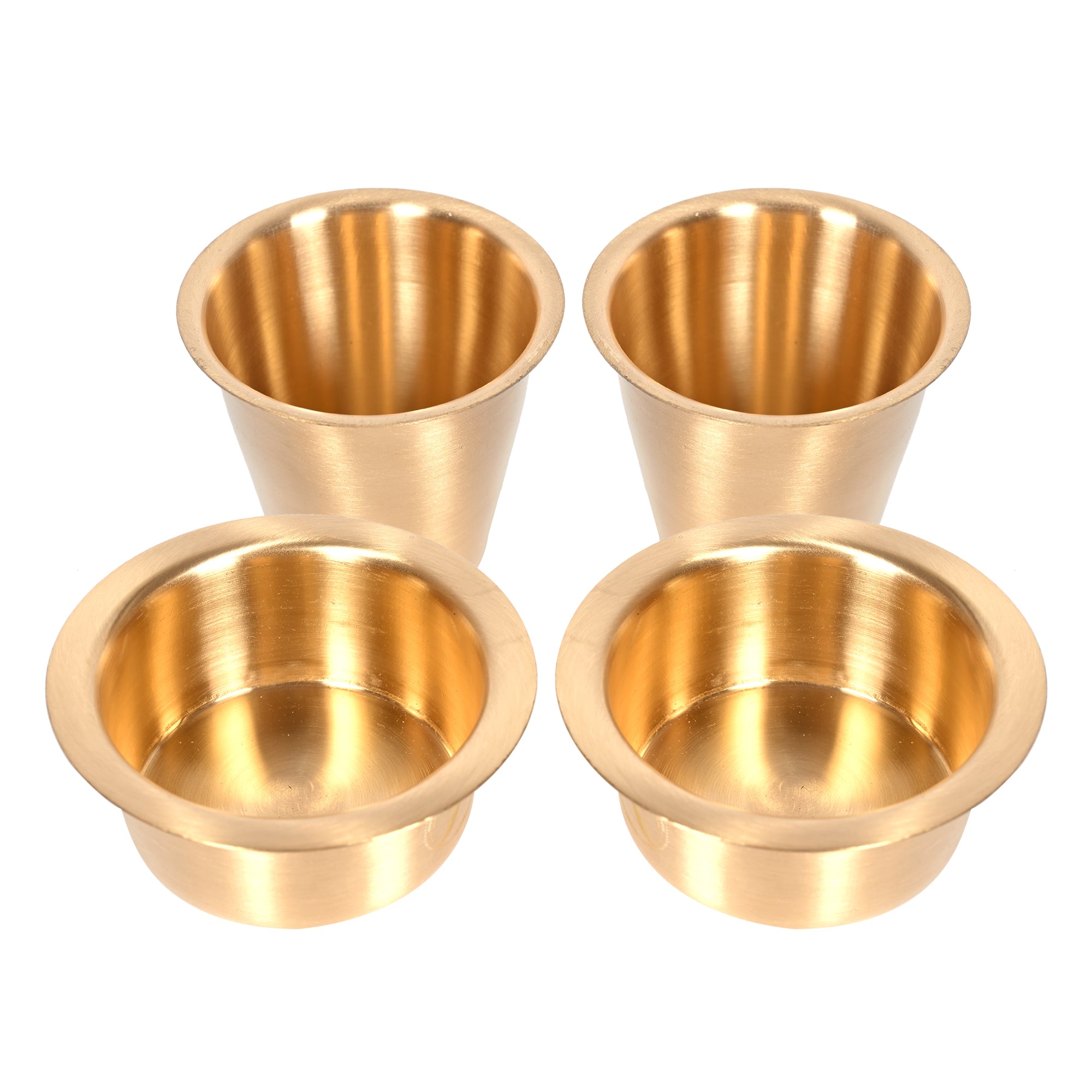 Pure Brass Dabara Set of 2