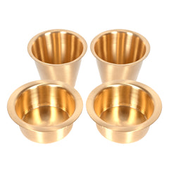 Pure Brass Dabara Set of 2