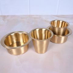 Pure Brass Dabara Set of 2