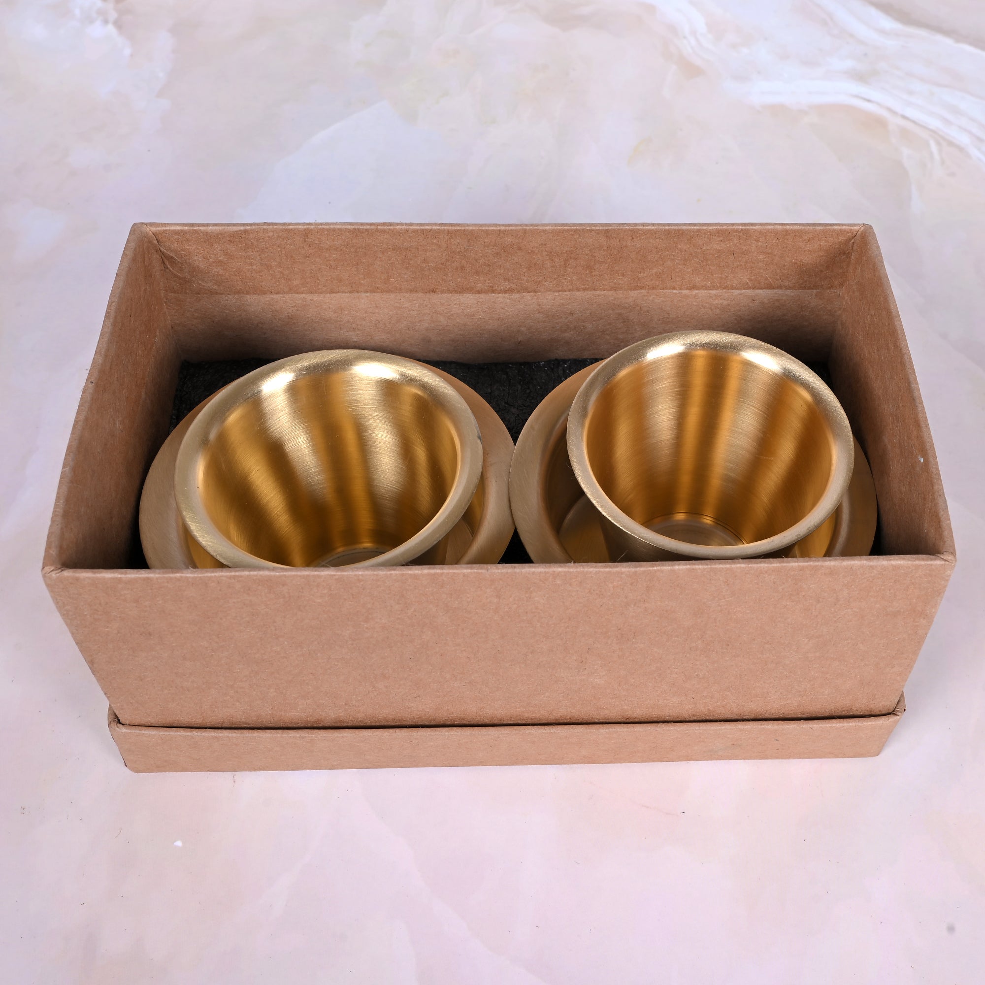 Pure Brass Dabara Set of 2