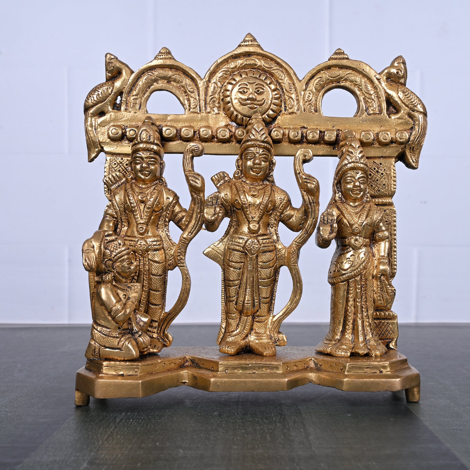 RAM DARBAR ON DESIGNER BASE & SUN RING 7.5"