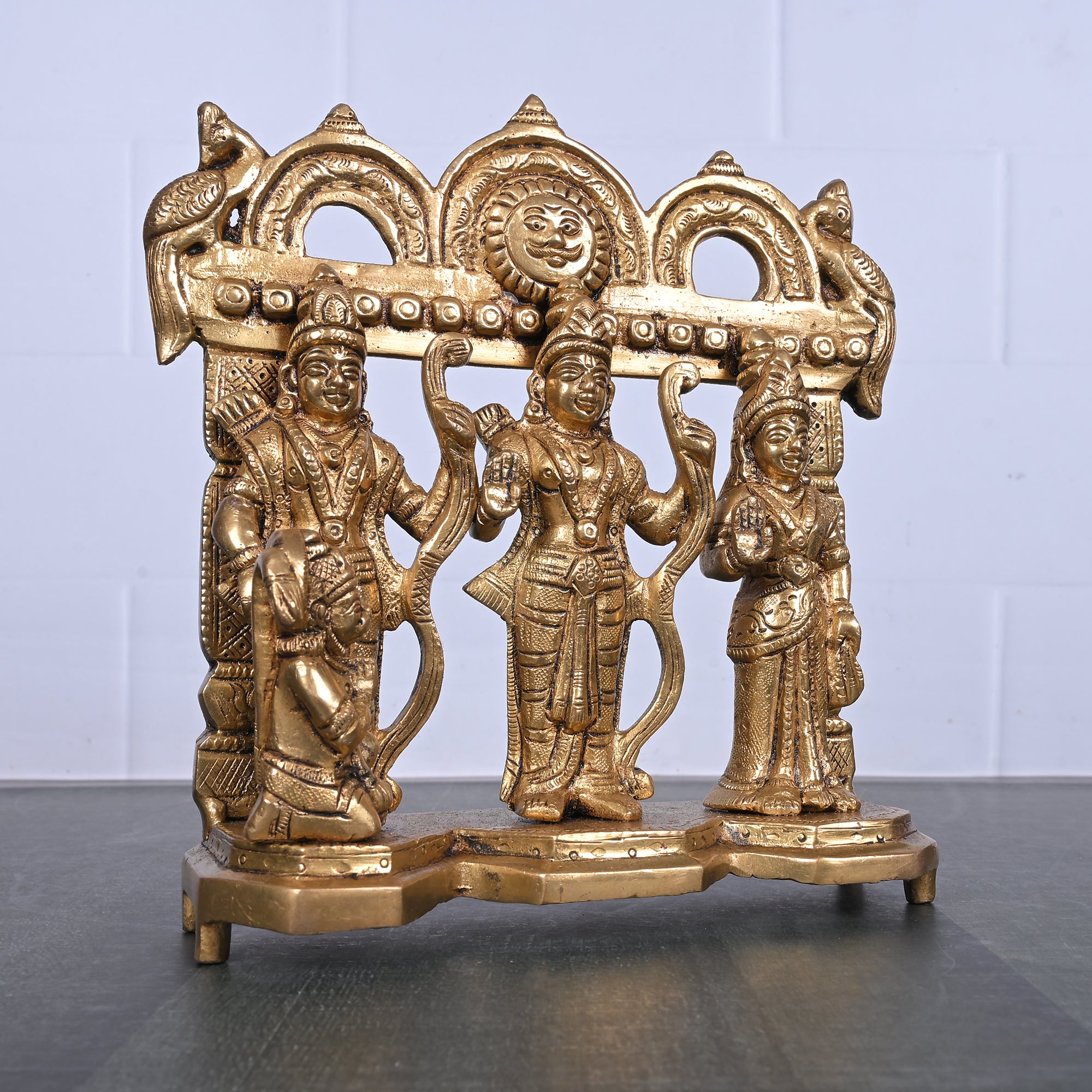 RAM DARBAR ON DESIGNER BASE & SUN RING 7.5"