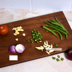 Premium Wooden Chopping Board with Handle (16 X 9 Inch)
