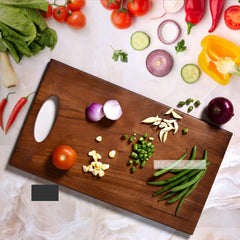 Premium Wooden Chopping Board with Handle (16 X 9 Inch)