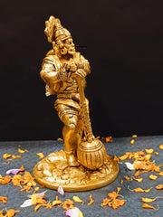 Brass Lord Hanuman Idol – Divine Home Decor & Gift