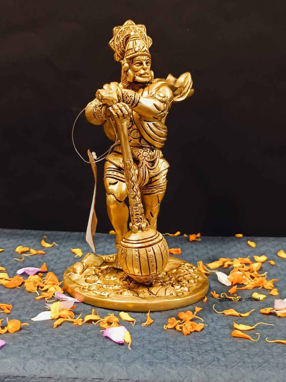 Brass Lord Hanuman Idol – Divine Home Decor & Gift