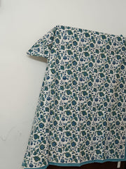 Hand Block Printed Cotton Bedsheet  (90 X108 ) IN
