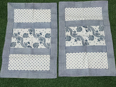 Hand Block Printed Cotton Bedsheet  (90 X108 ) IN
