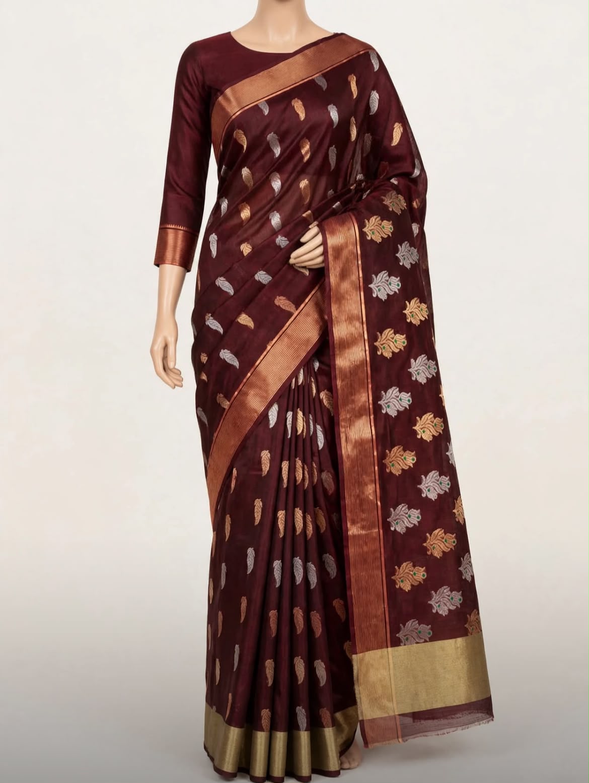chanderi saree