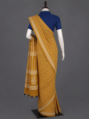 Hand Block Cotton Saree with Blouse