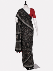 Hand Block Cotton Saree with Blouse